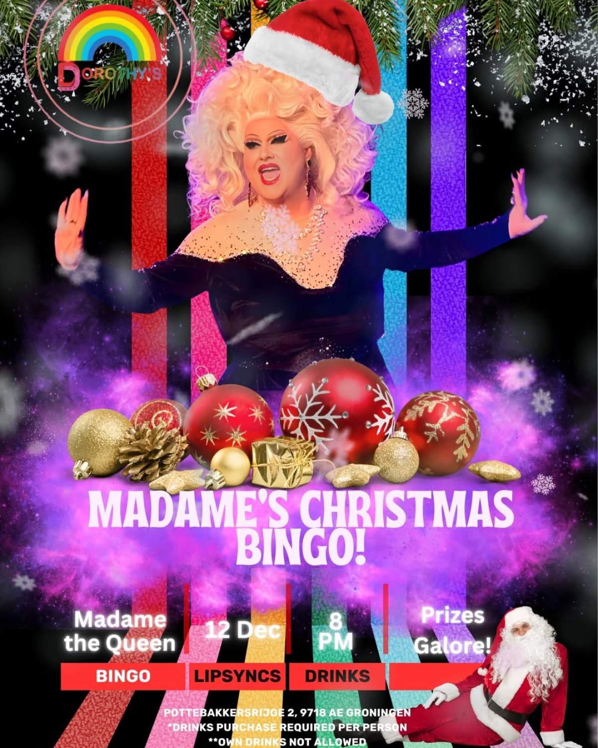 Christmas Bingo at Dorothy’s